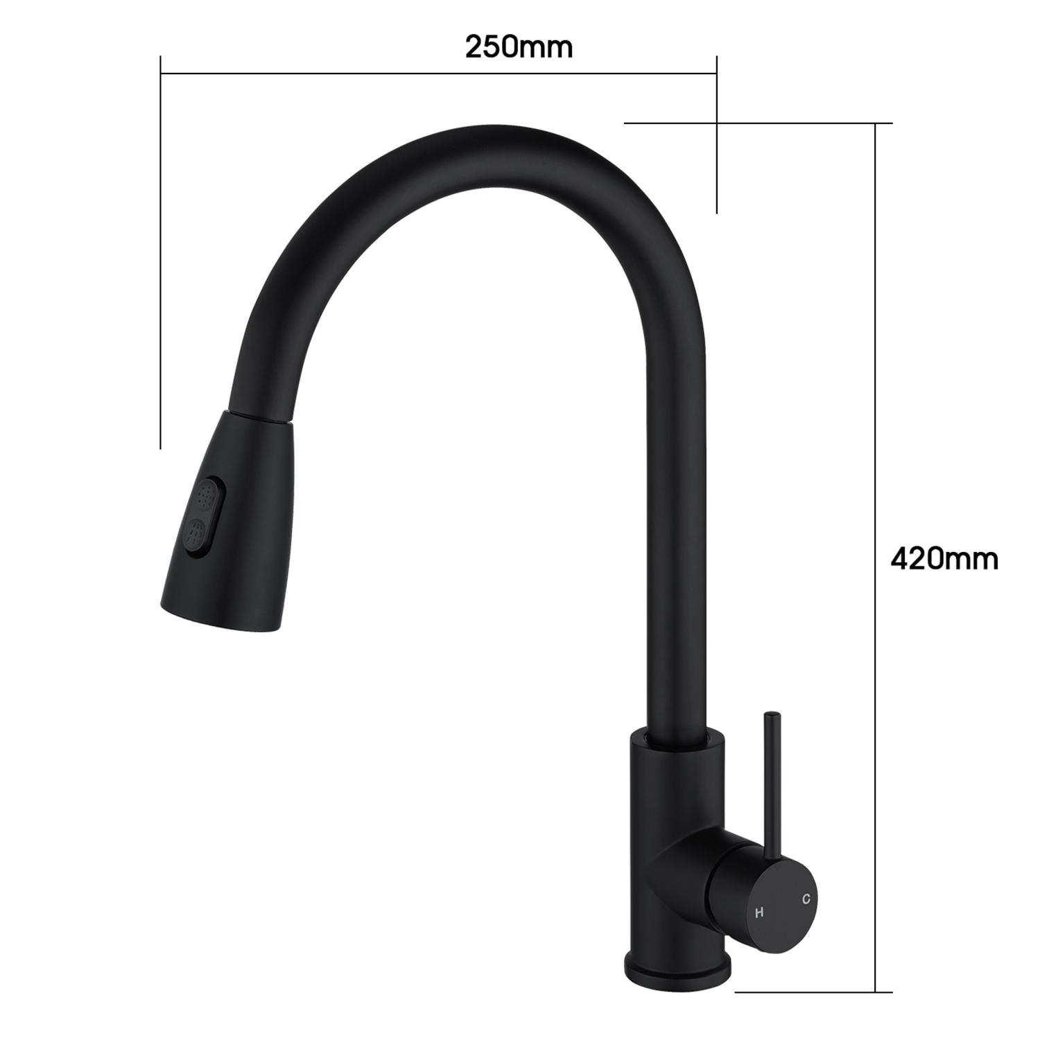 Rohan-Flared-Gooseneck-Pull-Out-Kitchen-Sink-Mixer