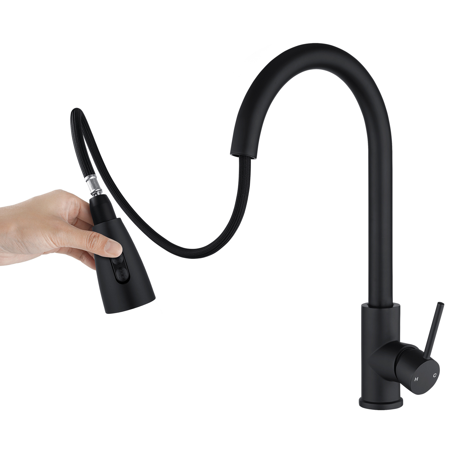 Rohan-Flared-Gooseneck-Pull-Out-Kitchen-Sink-Mixer