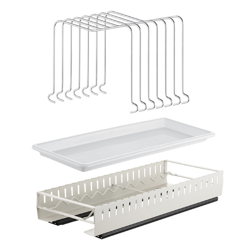 Alphie 2 Tier Pull-Out Kitchen Storage