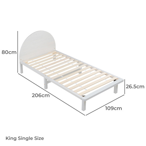 Maxine Pinewood Bed