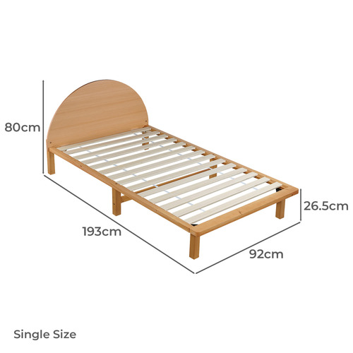 Maxine Pinewood Bed
