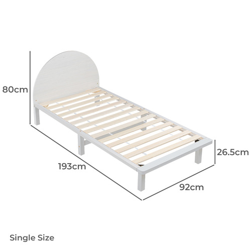 Maxine Pinewood Bed