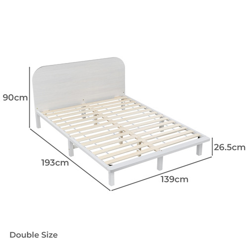 Akira Pinewood Bed