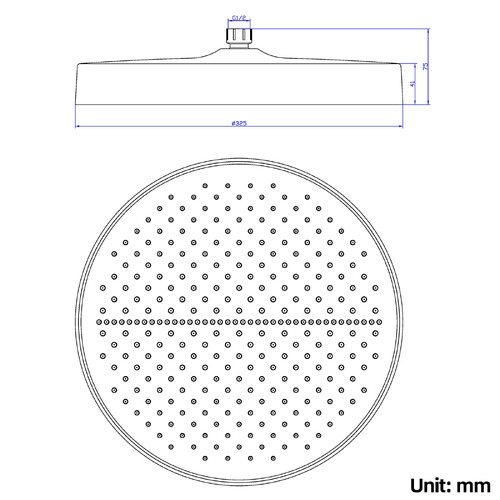 Xander Round Shower Head