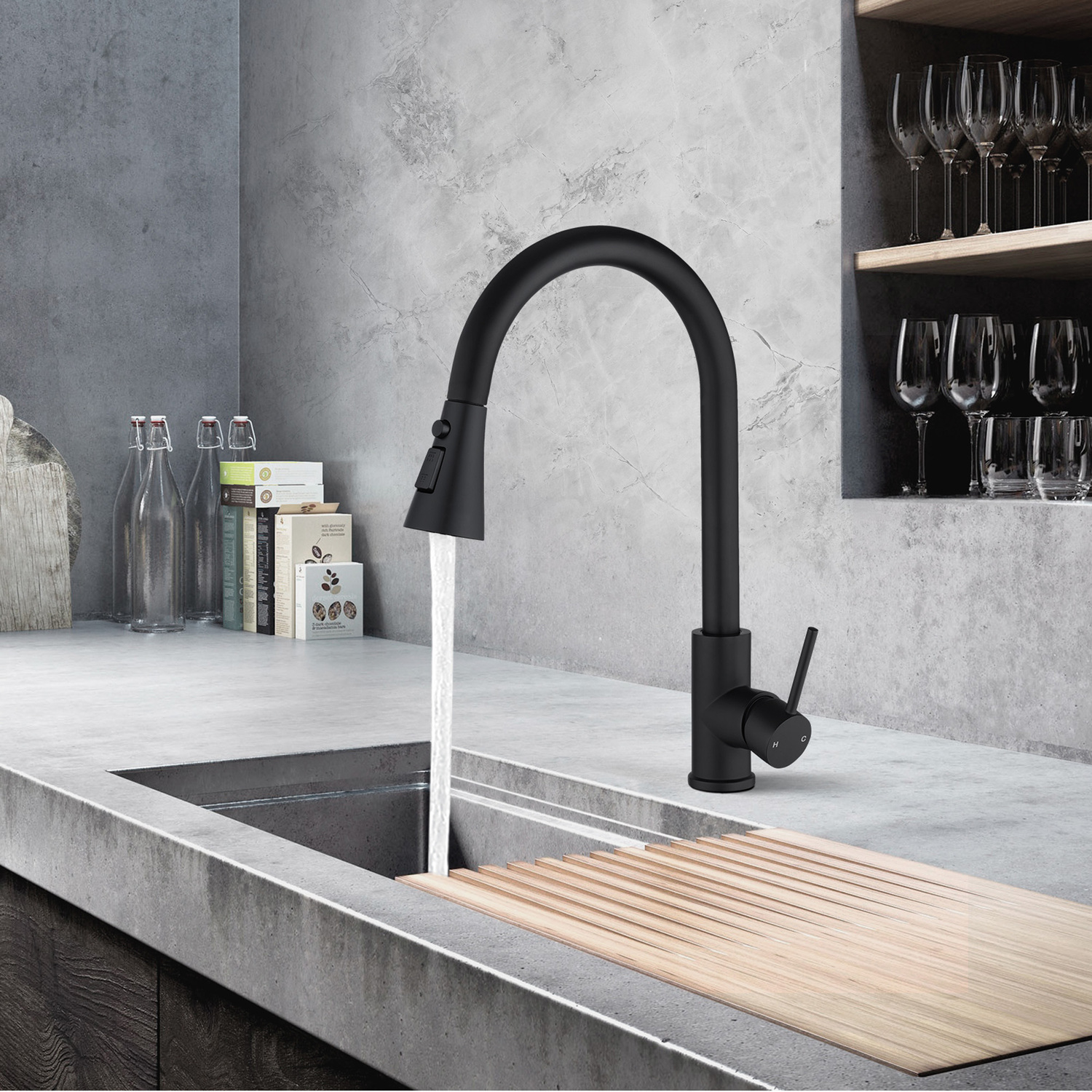 Solander-Gooseneck-Pull-Out-Kitchen-Sink-Mixer