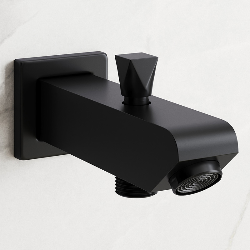 Osman Brass Bath Spout with Diverter
