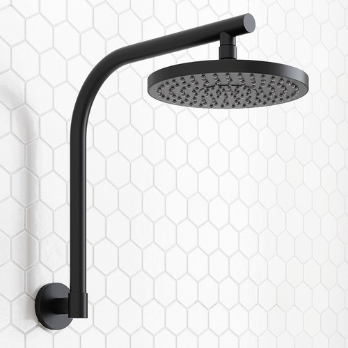 Round Swivel 200mm Shower Arm & Head