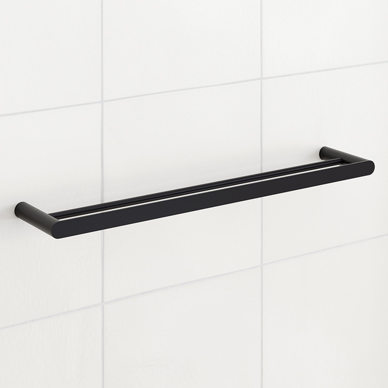 Rumia 600mm Stainless Steel Double Rail Towel Rail