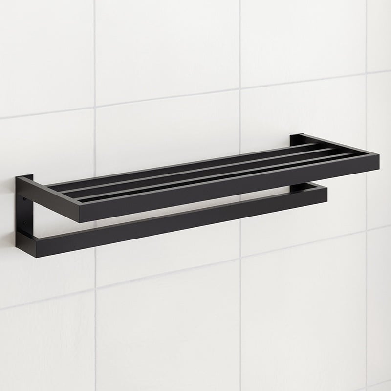 Omar 600mm Stainless Steel Double Towel Holder