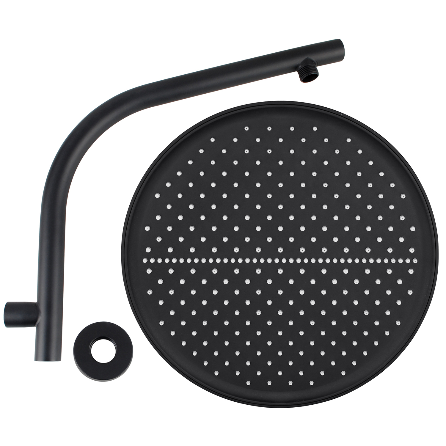 Tully 330mm Gooseneck Shower Arm & Head