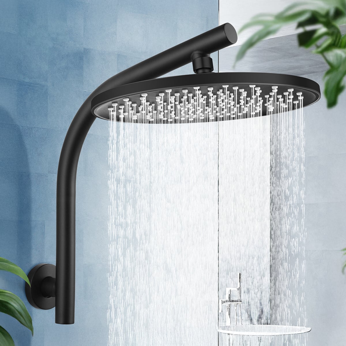 Koora 255mm Gooseneck Shower Arm & Head