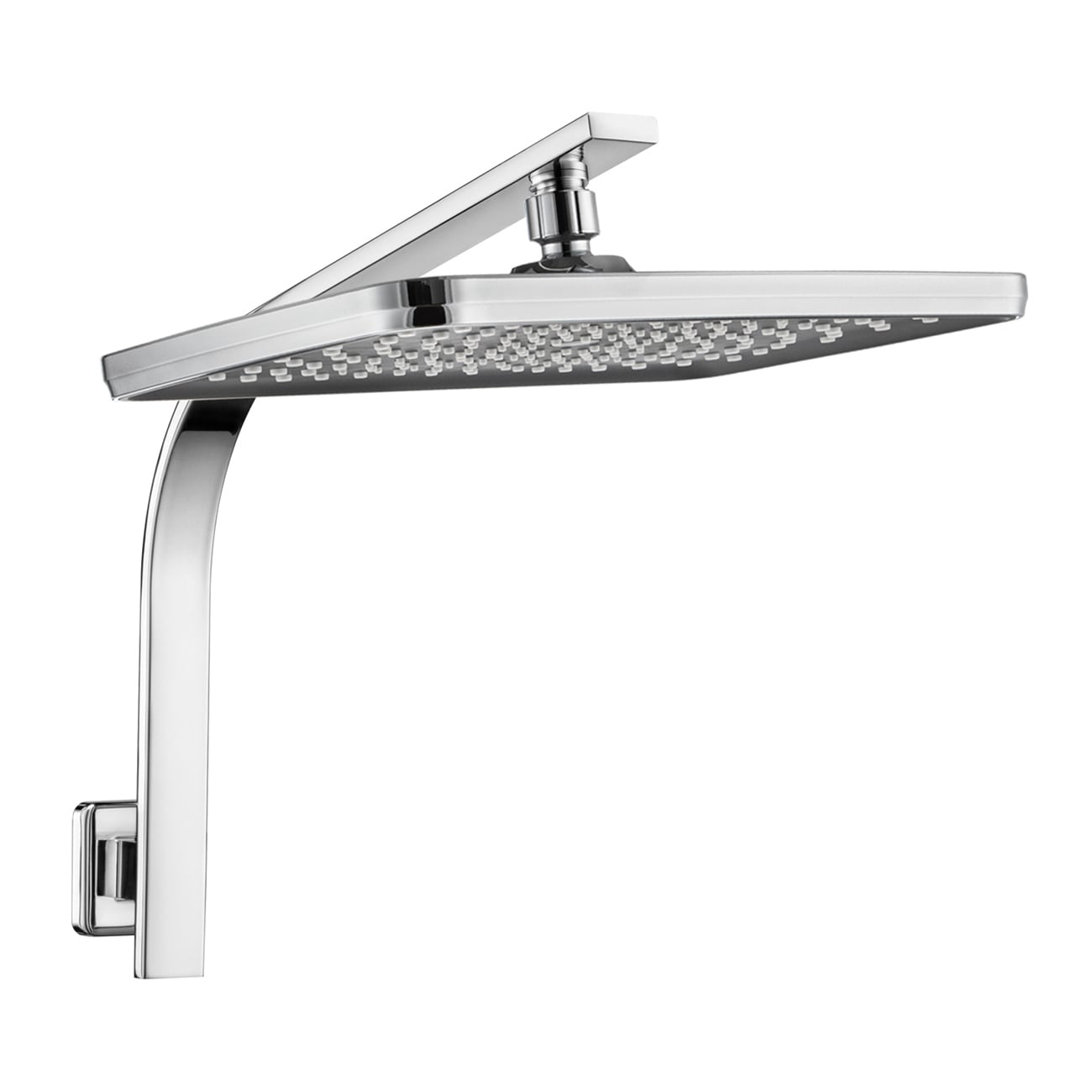 Lennox 204mm Gooseneck Shower Arm & Head