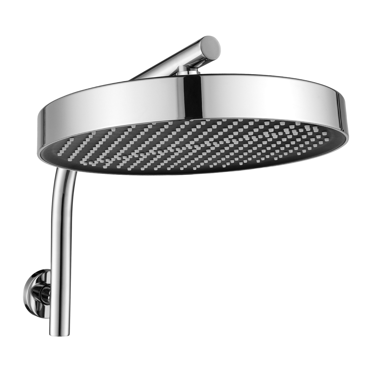 Tully 330mm Gooseneck Shower Arm & Head