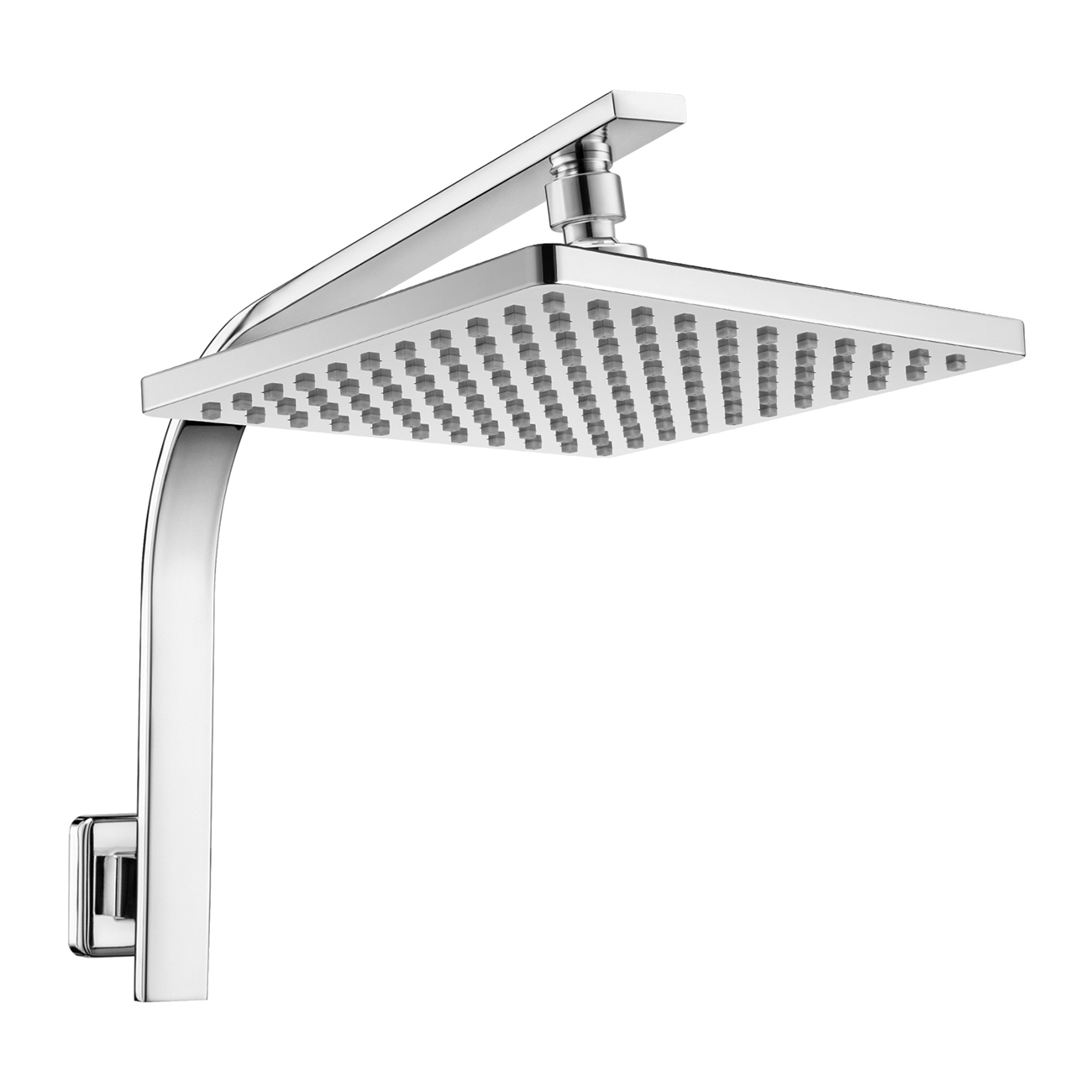 Arlo 340mm Gooseneck Shower Arm & Head