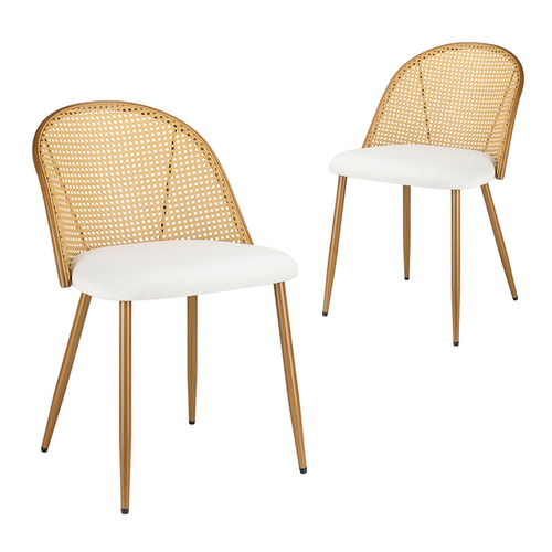 Dana Rattan Dining Chairs