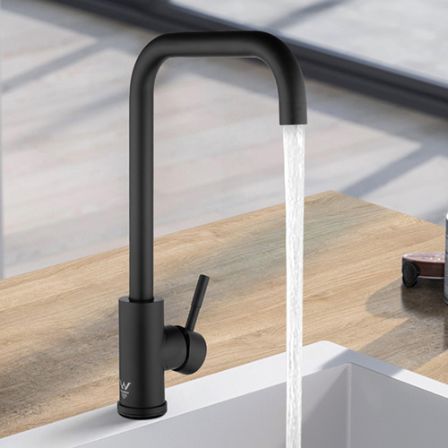 Helko Gooseneck Kitchen Sink Mixer
