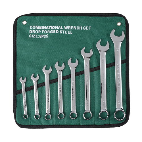 8 Piece Reigh Portable Dual-Purpose Combination Wrench Set