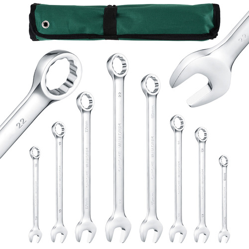 8 Piece Reigh Portable Dual-Purpose Combination Wrench Set