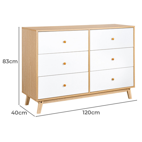 Davor 6 Drawer Chest