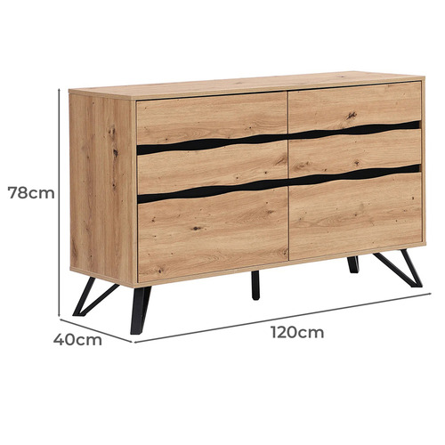 Luca 6 Drawer Chest
