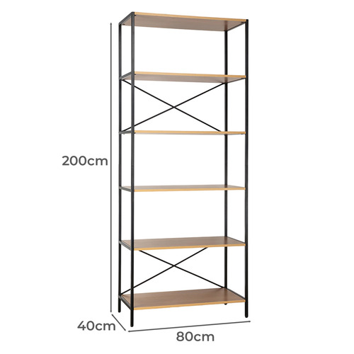 Madina 6 Shelf Clothing Rack