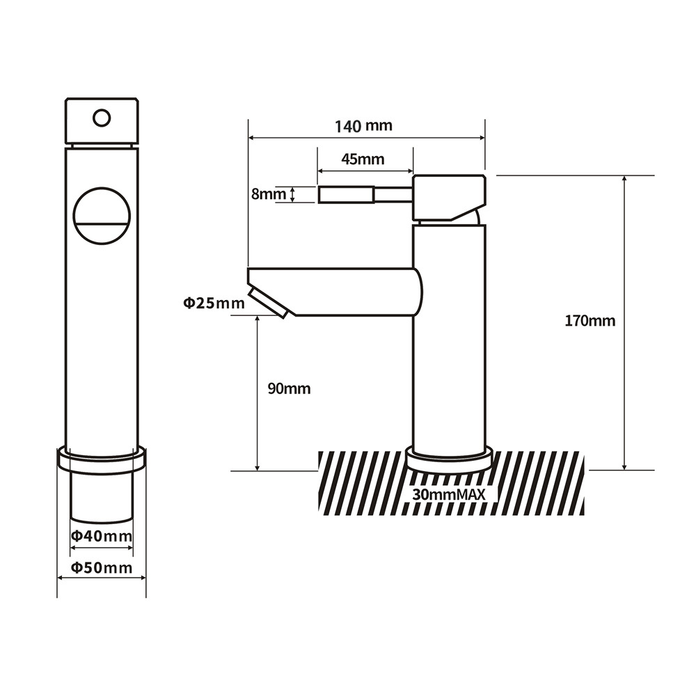 Rohan Mini Basin Mixer
