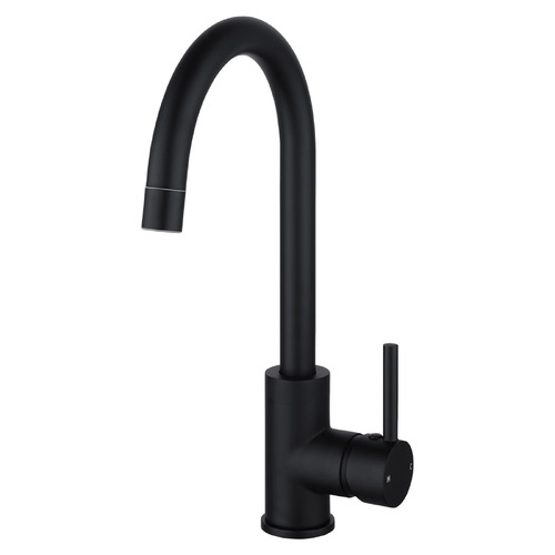 Stockton Gooseneck Swivel Kitchen Sink Mixer