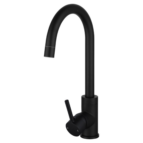 Stockton Gooseneck Swivel Kitchen Sink Mixer