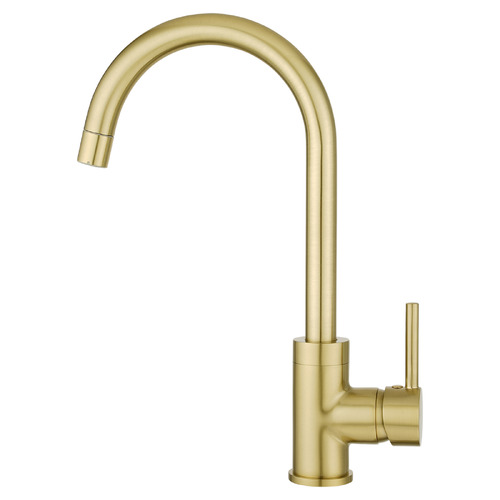 Stockton Gooseneck Swivel Kitchen Sink Mixer