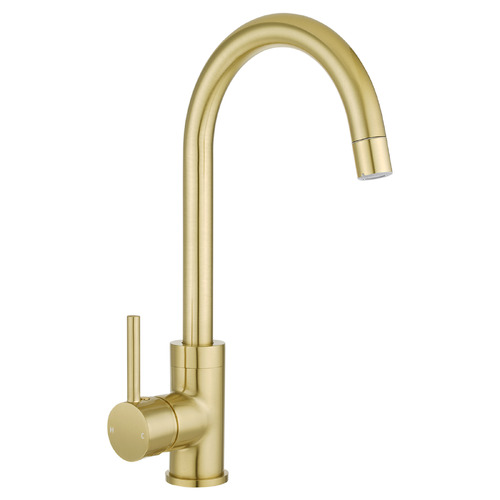 Stockton Gooseneck Swivel Kitchen Sink Mixer
