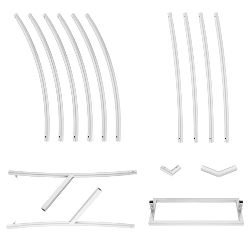 200cm Anson Heart Outdoor Wedding Arch