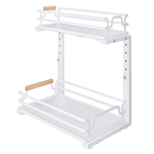 Denuvo 2 Tier Slide-Out Under Sink Organiser