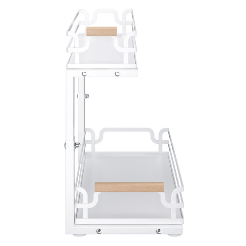 Denuvo 2 Tier Slide-Out Under Sink Organiser