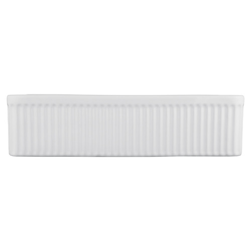 Fletcher 500mm Rectangular Ceramic Above Counter Basin with Pop-up Waste