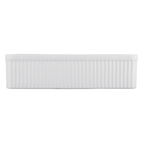 Fletcher 500mm Rectangular Ceramic Above Counter Basin with Pop-up Waste