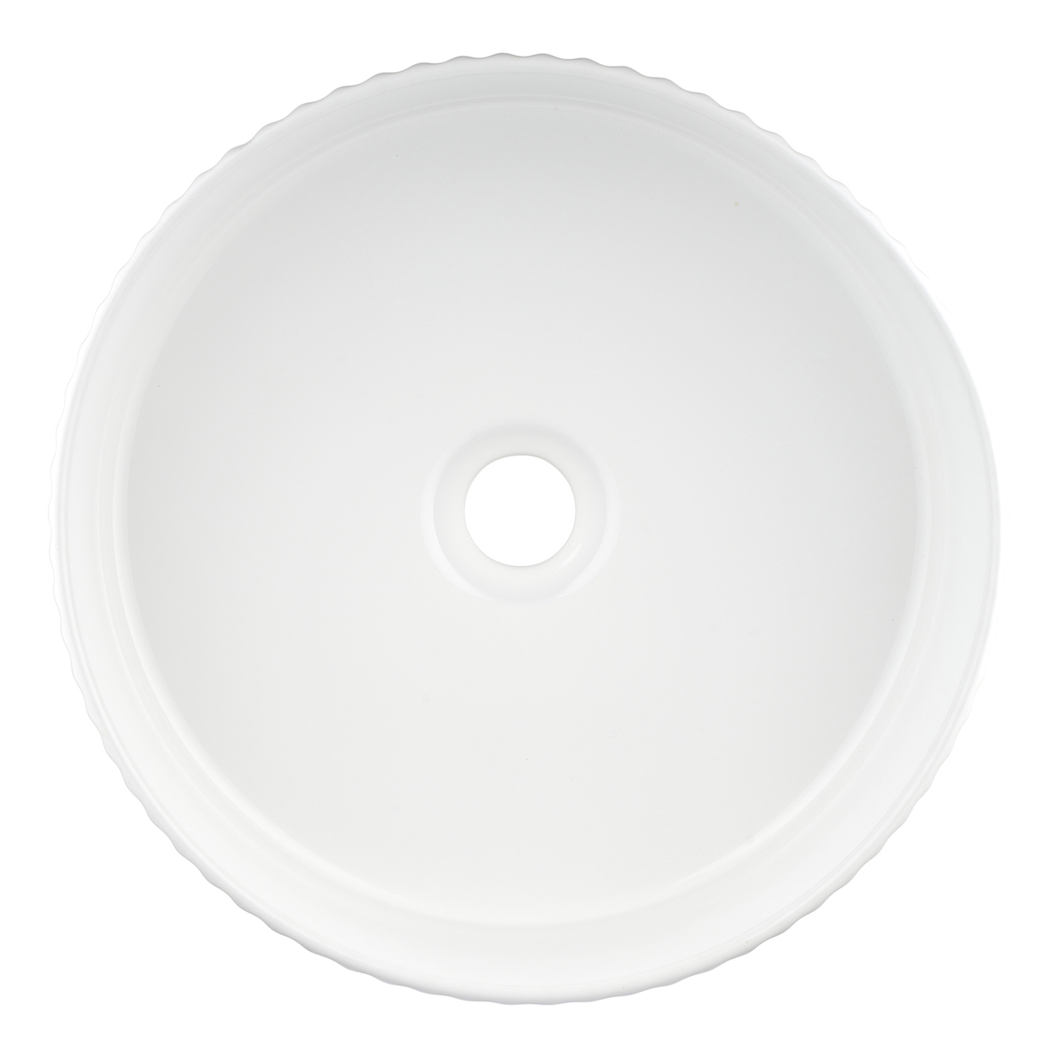 Darcie 360mm Round Ceramic Above Counter Basin
