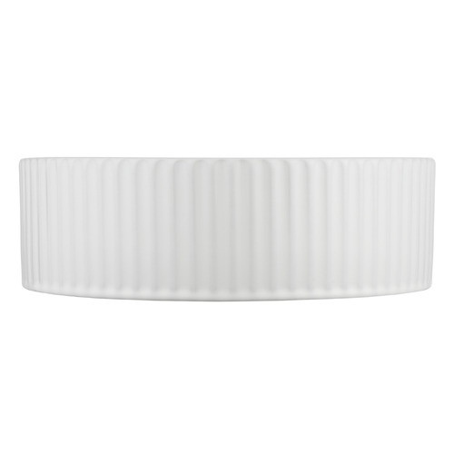 Darcie 360mm Round Ceramic Above Counter Basin with Pop-up Waste