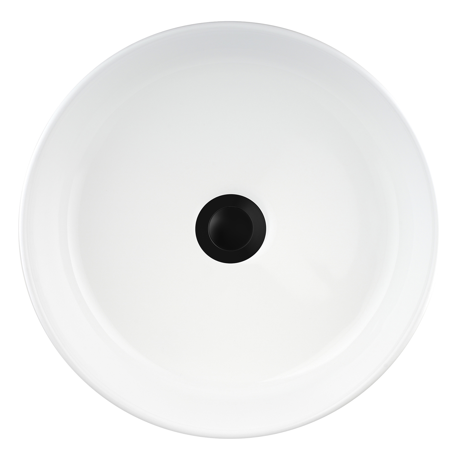 Anika 370mm Round Ceramic Above Counter Basin