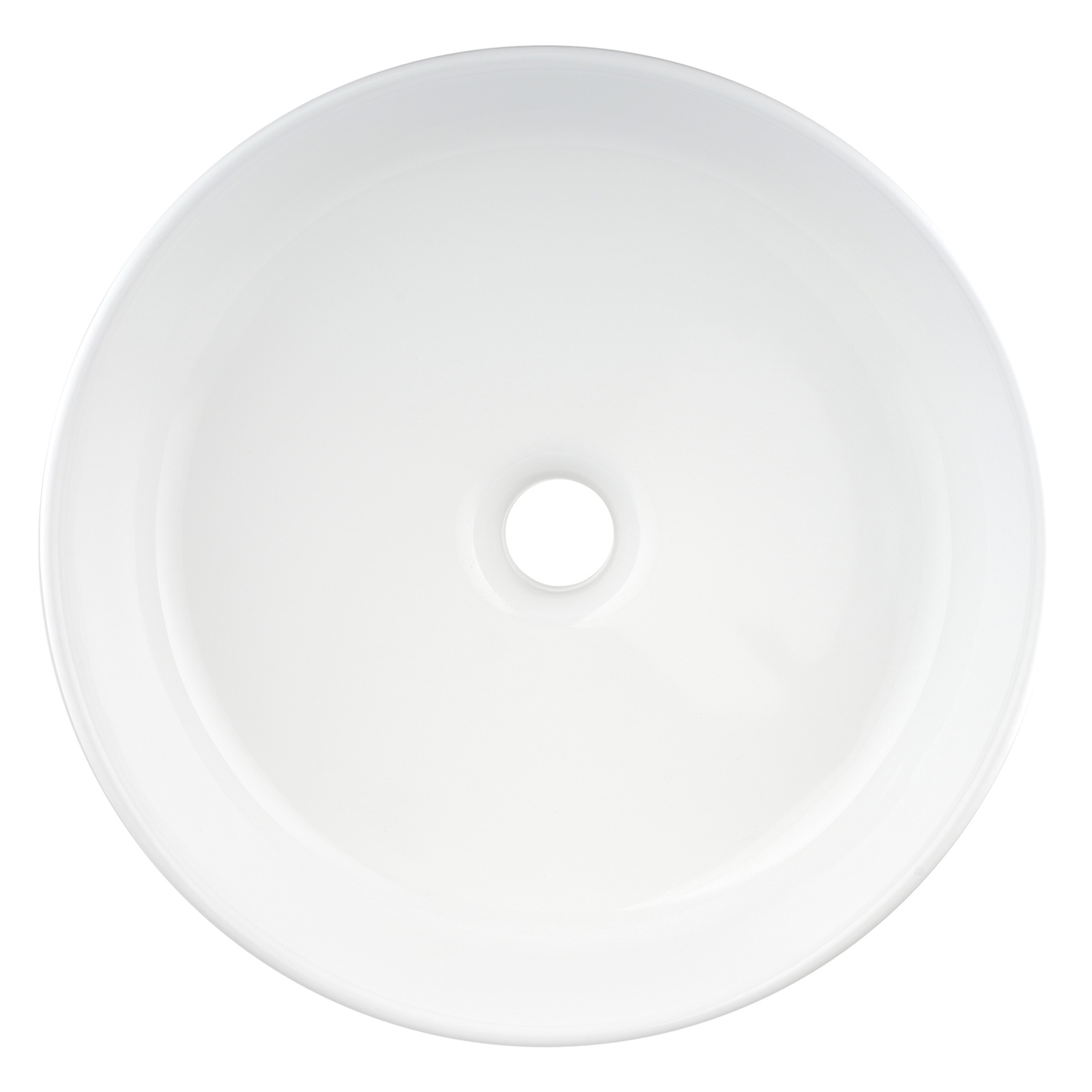 Anika 370mm Round Ceramic Above Counter Basin