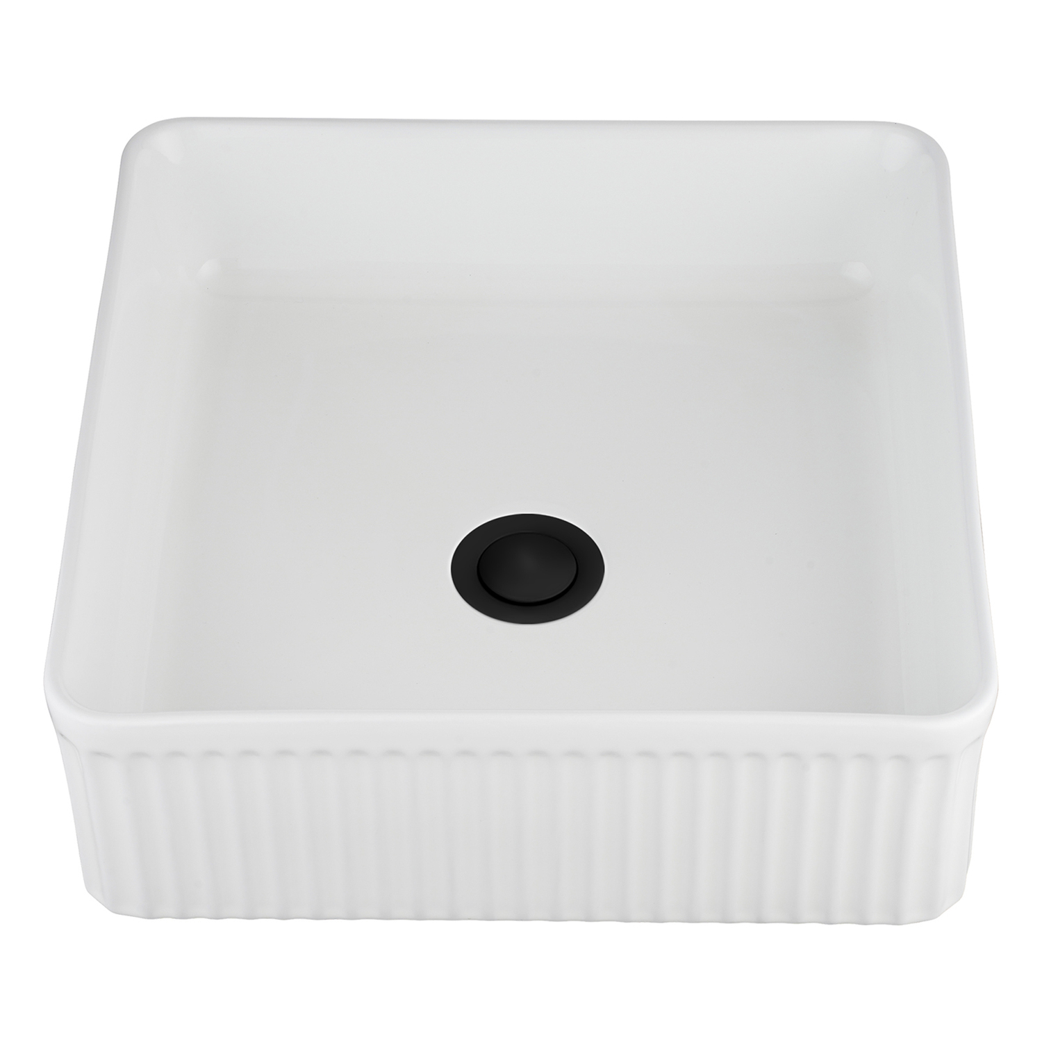 Sienna 375mm Square Ceramic Above Counter Basin