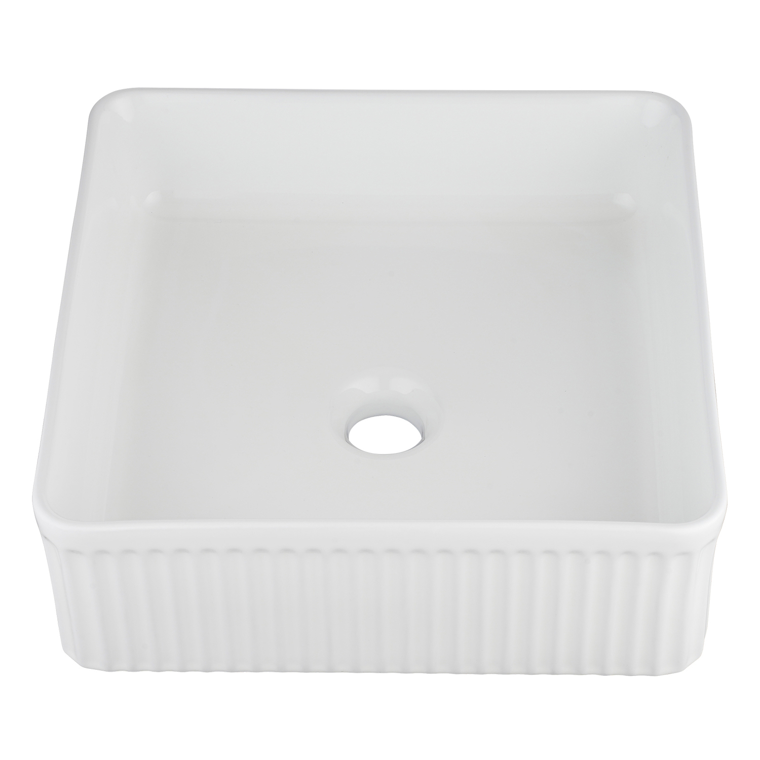 Sienna 375mm Square Ceramic Above Counter Basin