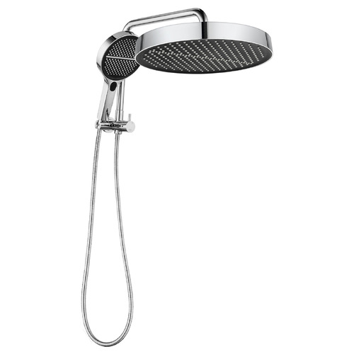 Tully 325mm Gooseneck Short Twin Shower