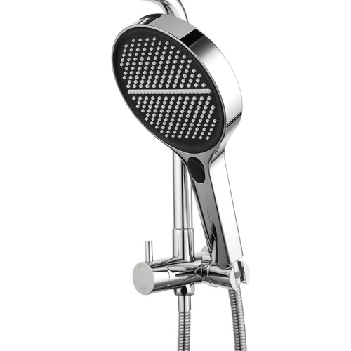 Tully 325mm Gooseneck Short Twin Shower