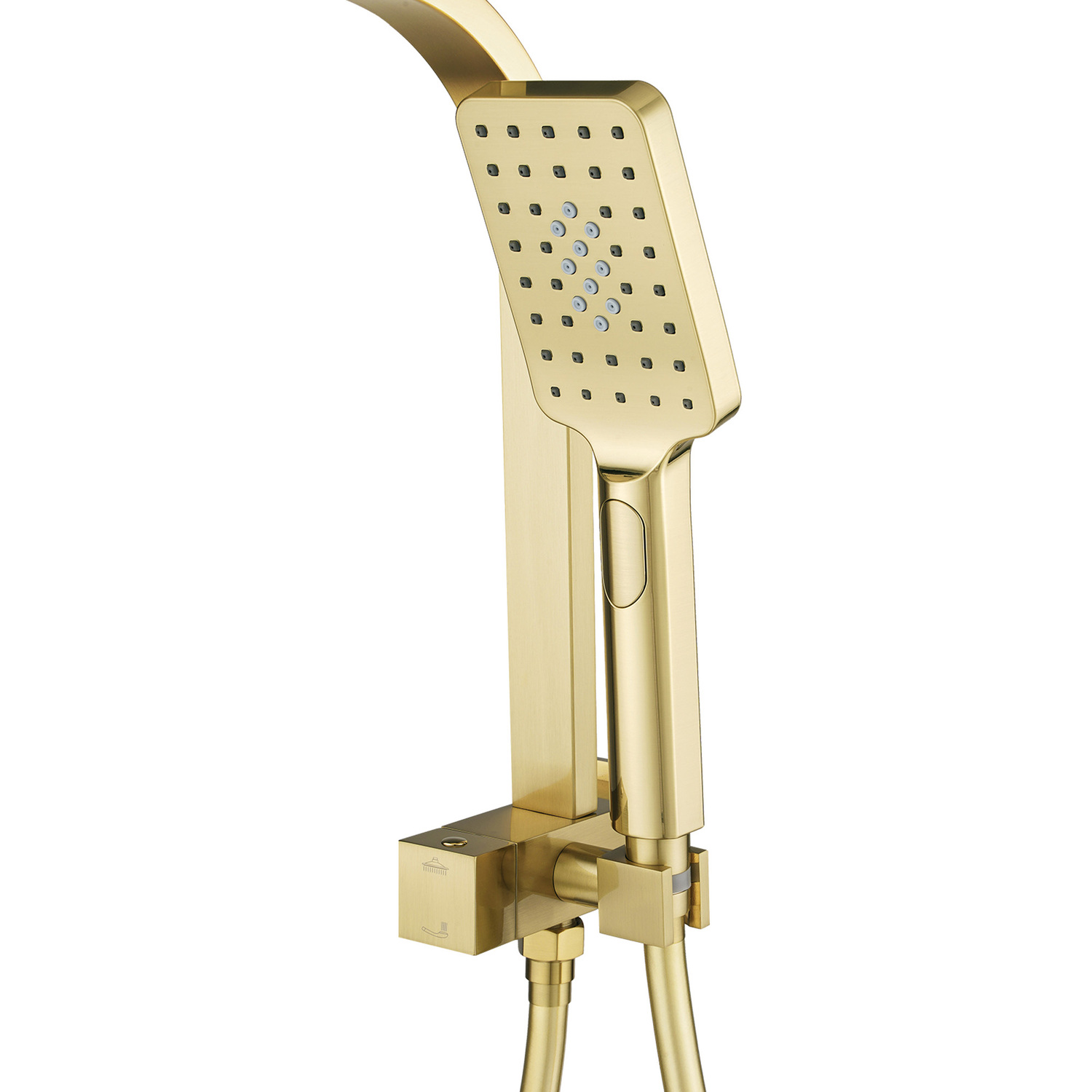 Ottimo-Rectangular-Short-Twin-Shower