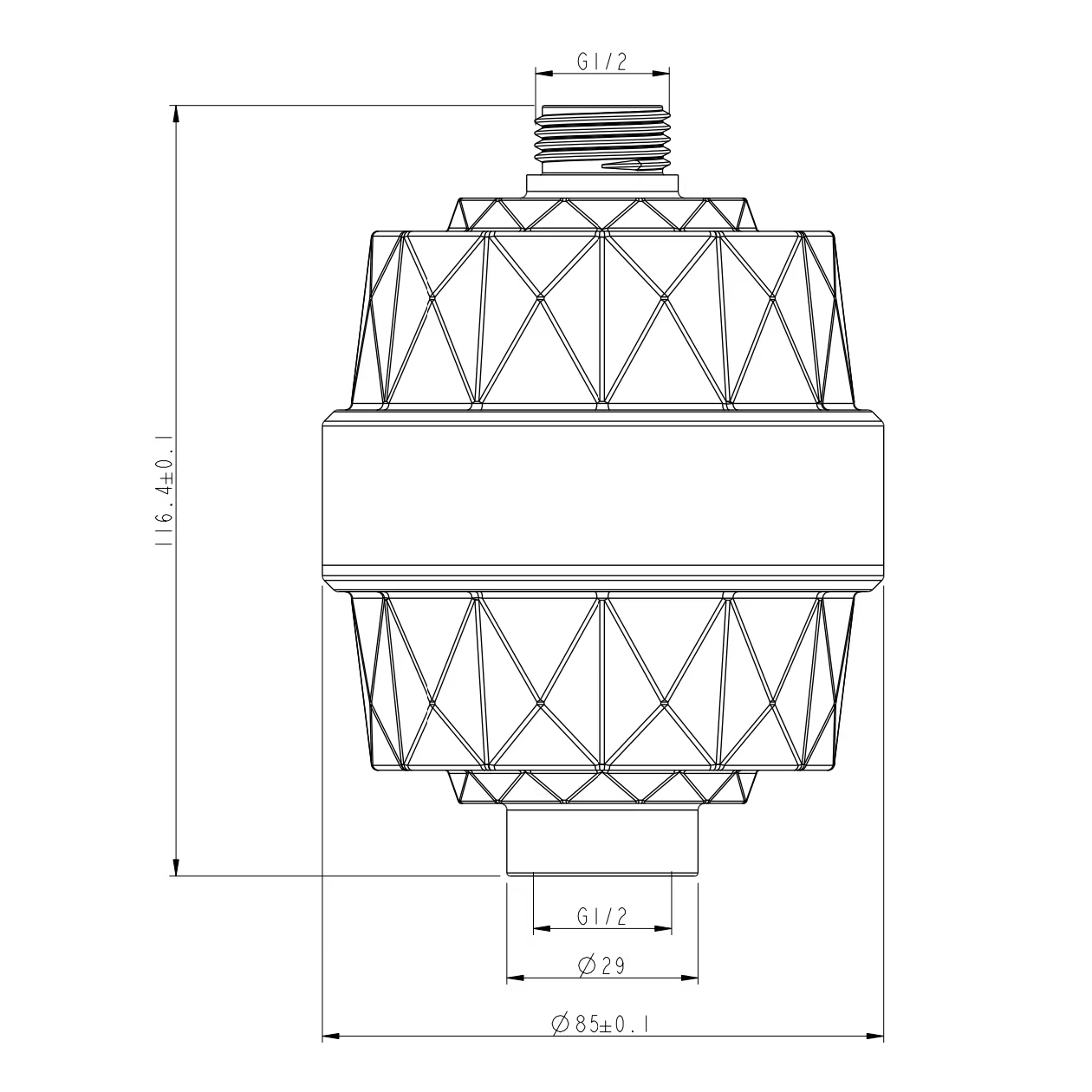 Humphrey Shower Filter Ball