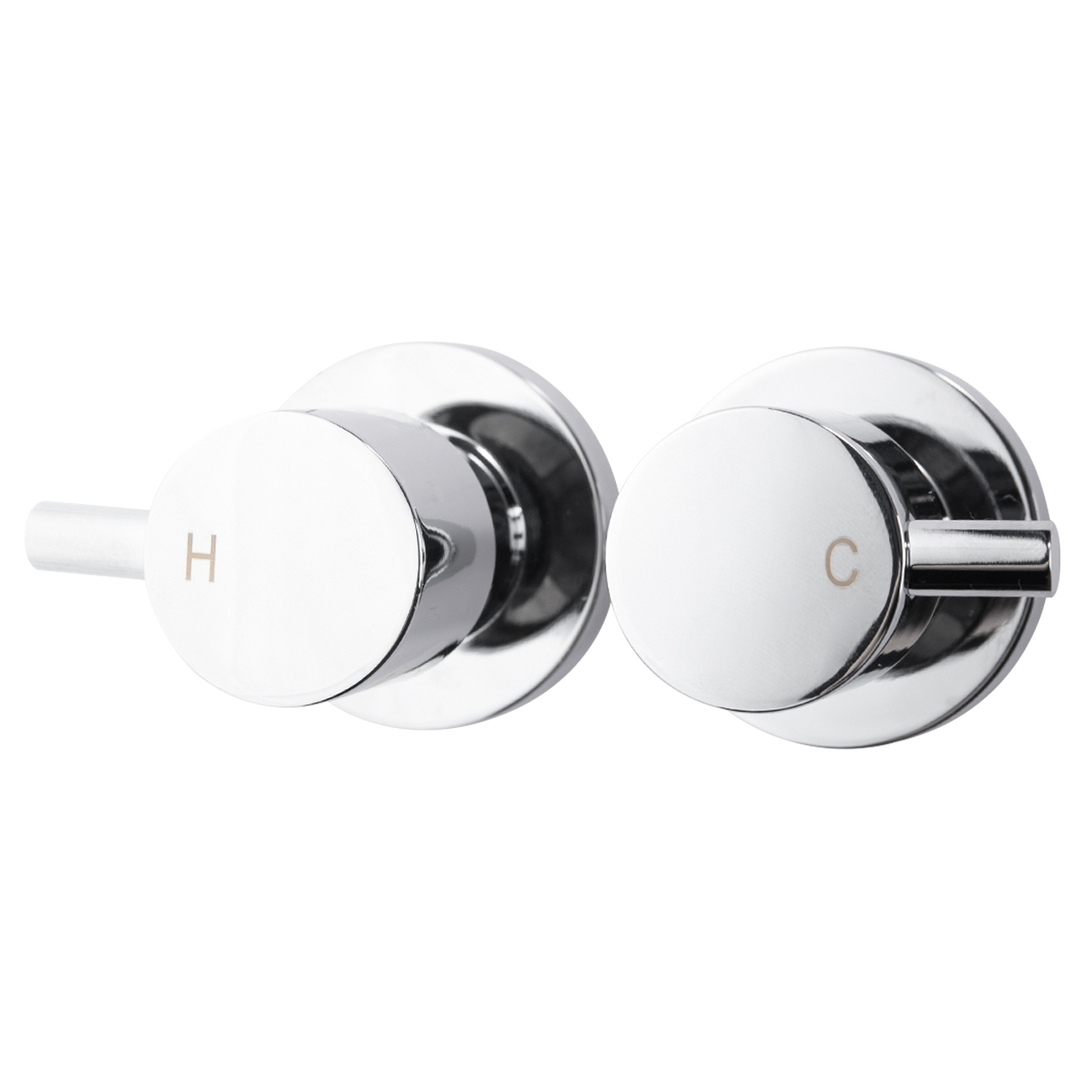 Fletcher Twin Shower Tap Set