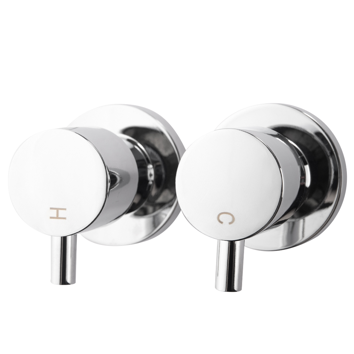 Mikolaj Twin Shower Tap Set