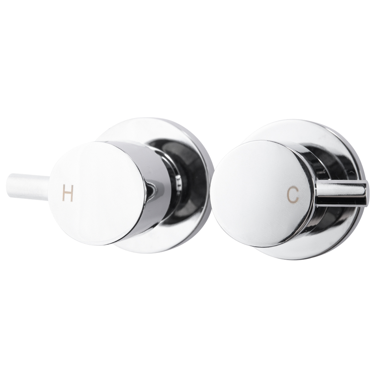 Mikolaj Twin Shower Tap Set