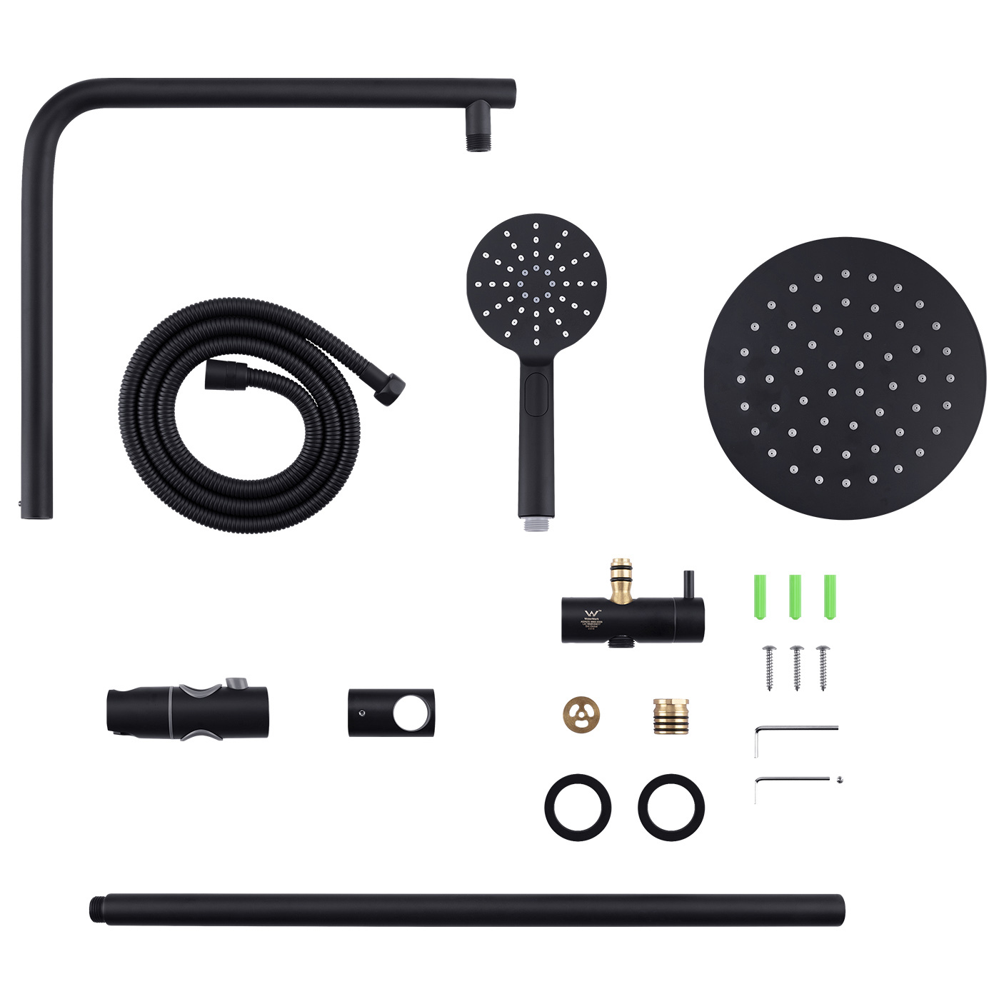 Mikolaj Twin Shower Mixer Set
