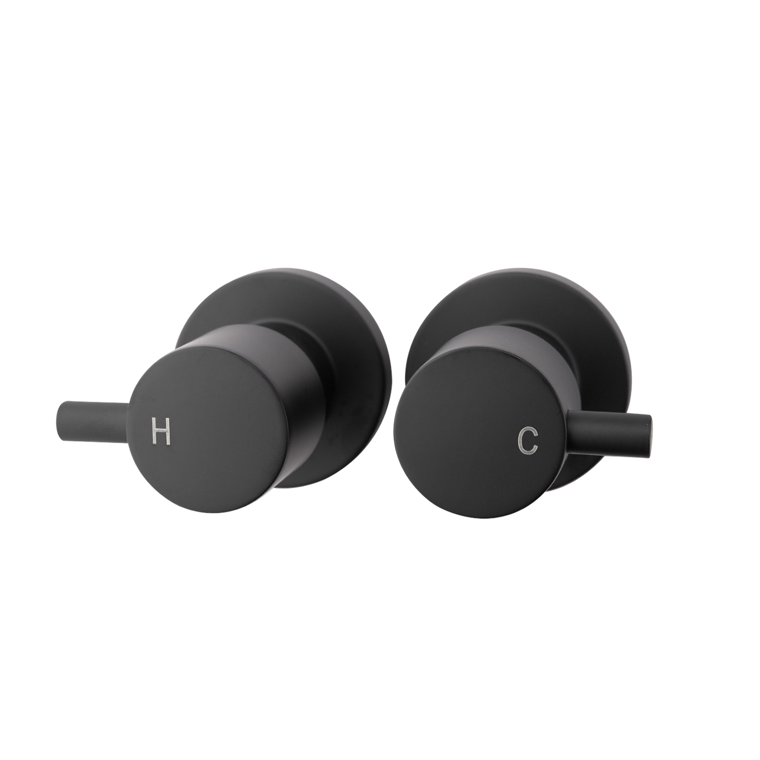 Suri Short Twin Shower Tap Set